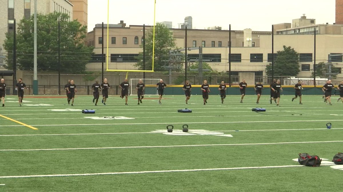 DumasBoston25's tweet photo. A new way to train future police officers.  Coming up 7am @boston25 Morning News @boston25gene @NewsHopkins with the academy that's now changing the curriculum to answer today's needs on the street. @CambridgePolice @Northeastern https://t.co/BYOcV3udFl