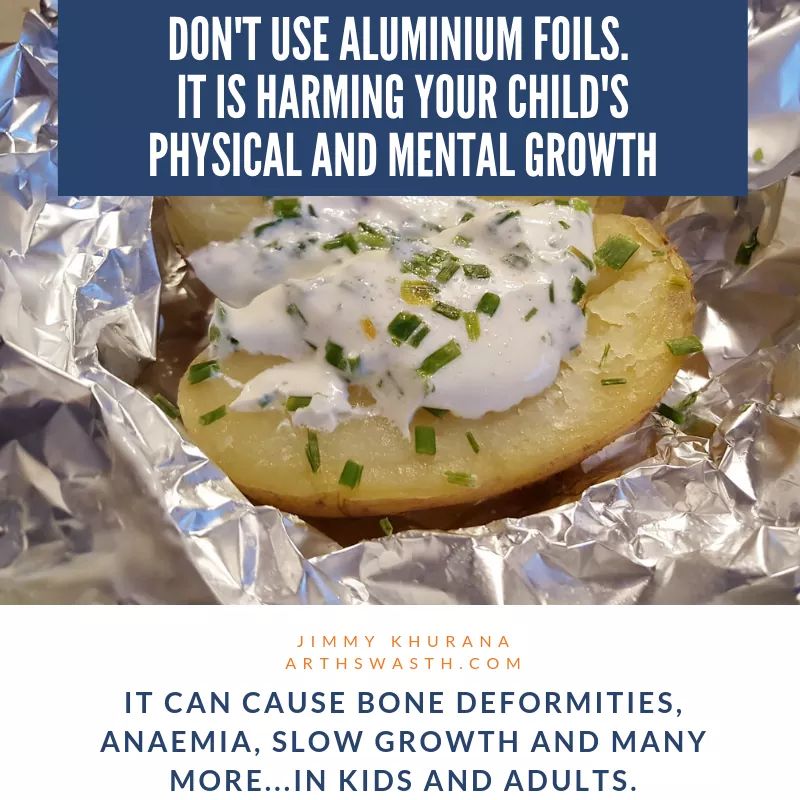 ArthSwasth's tweet photo. SAY NO TO #ALUMINUMFOIL AND #ALUMINIUMCOOKWARE #aluminiumtoxicity leads to slow growth, #bonedeformities, #dentalproblem, #anaemia, #Dementia #Alzheimers #Parkinsons #indigestion
USE #IRON #STEEL #CERAMIC AND #GLASSCOOKWARE for #COOKING AND #MULMULCOTTONCLOTH FOR FOOD PACKING https://t.co/TcBfgIOk0p