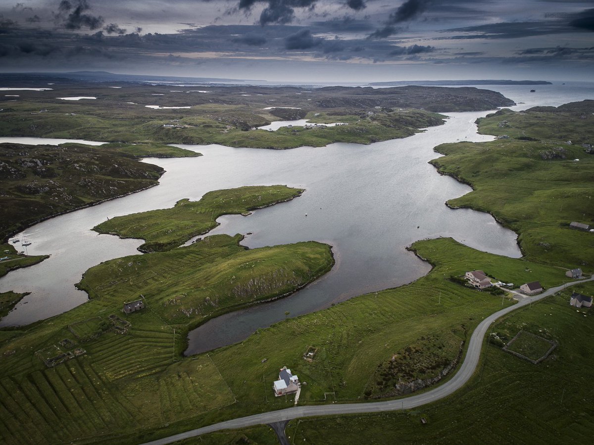 Last week had the pleasure of taking the drone to the Outer Hebrides. Ranish, Isle of Lewis