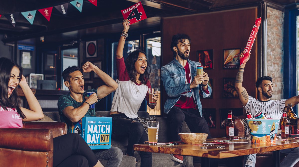 Bira91UK's tweet photo. It's time for the big one! ๐๐ผ Tag your #CWC19 watch party ๐
#Bira91atCWC #CWCfinal https://t.co/s97f0wVlox
