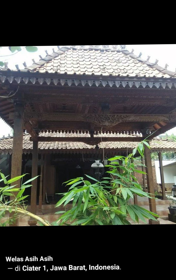 Mari diorder villa,pendopo,home stay para bos besar yang terhormat itung2 cinta karya anak bangsa bangga akan budaya nusantara mengaku cinta NKRI tapi belum punya seperti ini kecintaannya perlu dipertanyakan karna benar2 hasil ciptaan karya anak bangsa yang luhur akan filosofi