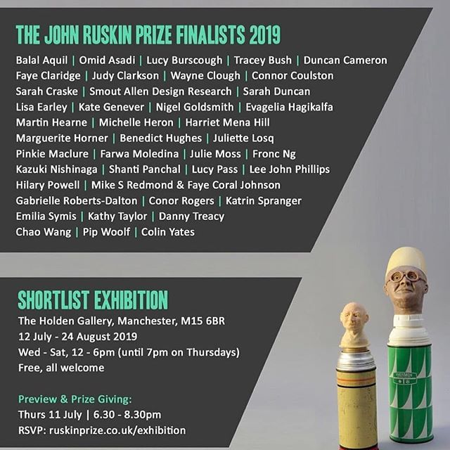 Travelling to Manchester again today for the private view. Fingers crossed #ruskinprize2019 #ruskinprize #microcosmos #lightboxinstallation ift.tt/32hnW7o