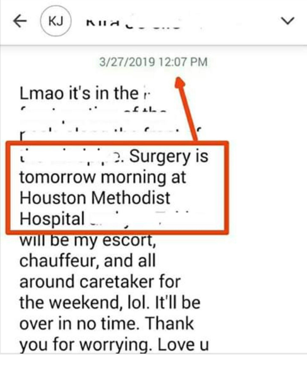 JolieBlondeLA's tweet photo. @HMethodistMD Twitter is stealing ur $$$. They read a private text msg mos ago where my sister told me she was having surgery here. I live in Los Angeles + she lives in La. But ur paying Twitter 2 show me this AD. The analytics they show u r FAKE #FakeAdTech https://t.co/2zEXFDFJDe