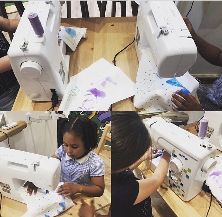 We had so much fun yesterday at our sewing workshop! Placemats were the theme 😊 one more sewing workshop left this term 😢