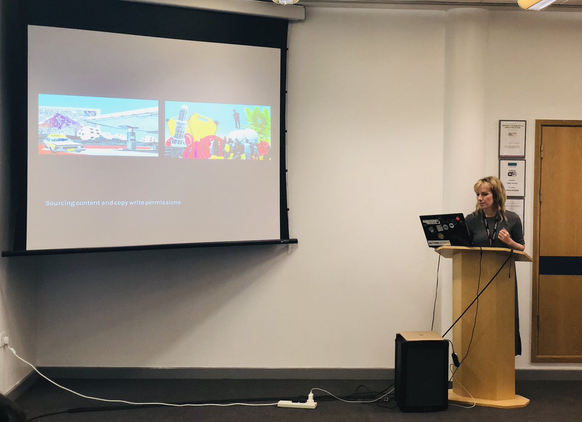 FuturEverything's tweet photo. Today we are hosting a workshop for #nwcdtp about collaboration and collaborative tools in the context of #digitalculture and #art. Our guest speaker @vickyclarke_ is talking about the Yemen :Say hello to connect project and the importance of collaboration. https://t.co/UULzVl4kUC