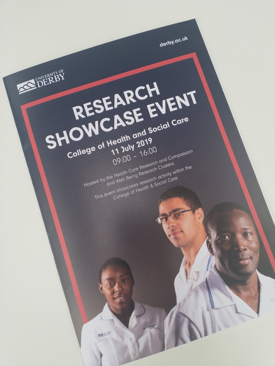 Derby_HPSCR's tweet image. Great turnout for the 3rd Health and Social Care Research Showcase today  @DerbyUni @Paulaholt_derby @CJWhiffin @ClaireC69011212 @JJResearchNurse @YoonIrons  #derbyuniresearchshowcase