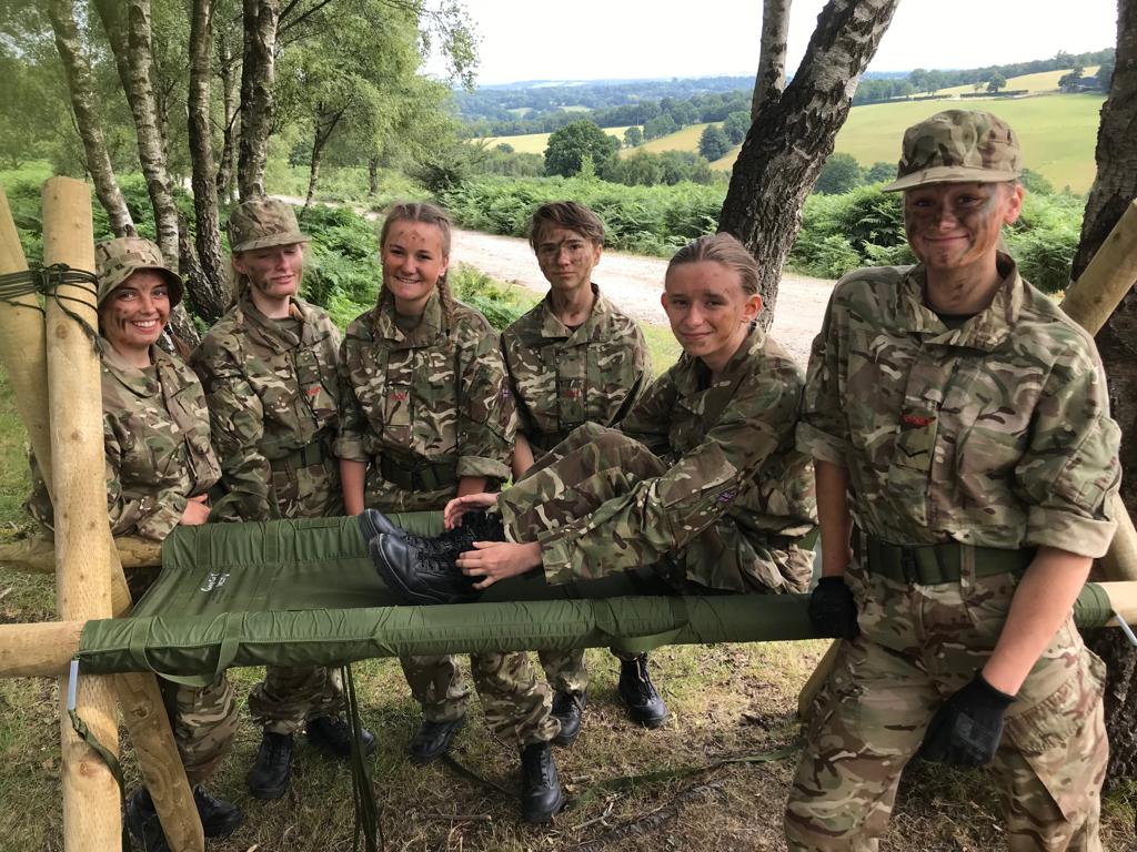 KnoleAcademy's tweet photo. Our @CCFcadets are learning valuable casualty evacuation, survival & ambush techniques today @CCFcadets Summer Camp. Keep up the great work team, we are very impressed! #knoleacademyccf #ccf #ccfsummercamp https://t.co/xjCBcj5v0b