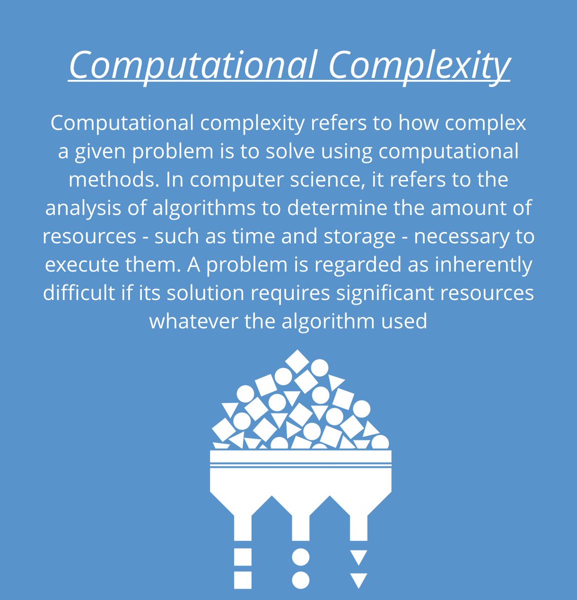 systemsacademy's tweet photo. Computational Complexity https://t.co/KGHu61RoqI