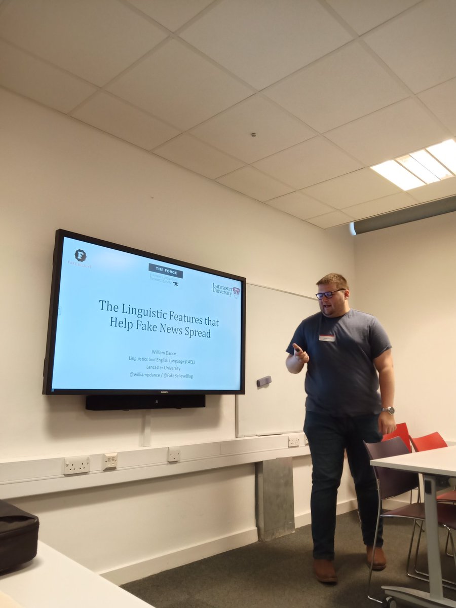 pg_2019's tweet photo. The Linguistic Features that Help Fake News Spread by William Dance @LAELPostgradCon @pg_2019 @LancasterUni https://t.co/hDLjYEBR3v