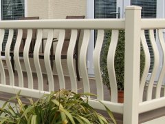 Fensys offer a range of balustrade products which are produced with a high grade UPVC thermoplastic cap layer onto a commercial grade partly recycled base. They are maintenance free, don’t require painting, staining or any preservative treatments and are U.V. resistant.