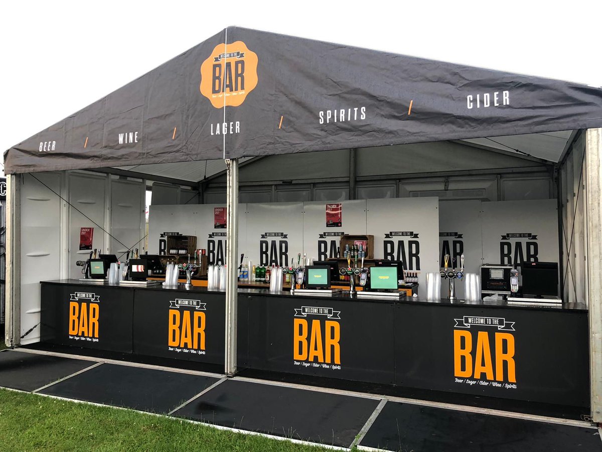 Early start for the Quickbar crew today at #Silverstone. Doors open today, see you there. #F1 #BritishGrandPrix #BritishGP