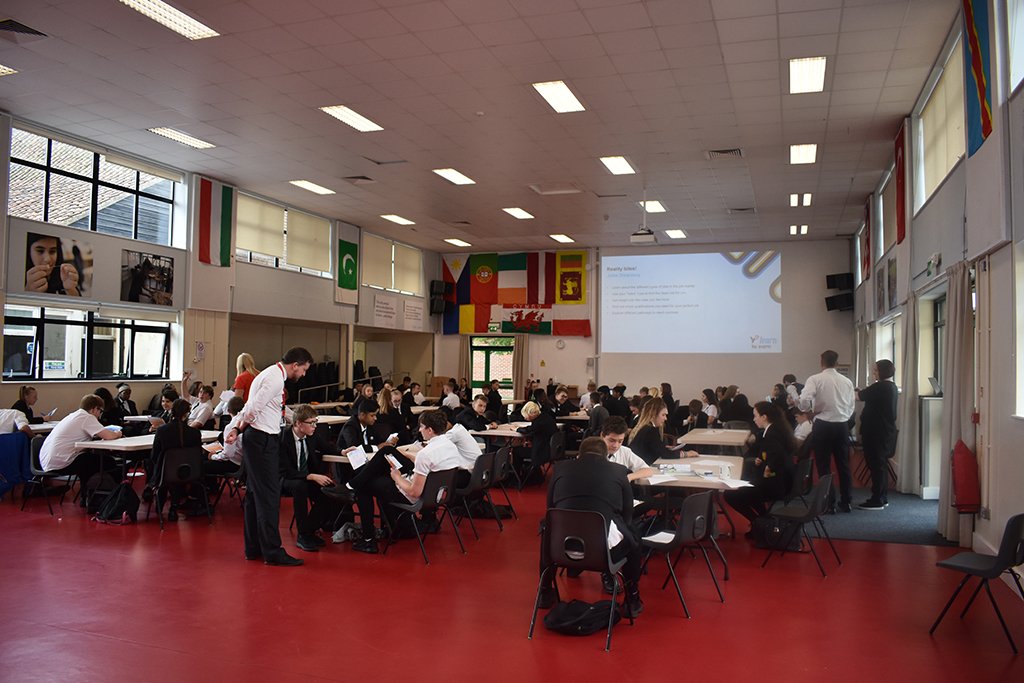 SewellPark's tweet photo. As part of Year 10 #Aspirations Week, we've had @Norfolk_YE here for a couple of days, hosting some fabulous, informative and inspiring workshops for our students. Thank you! #EmployabilityMasterclass #Perseverance #Resilience #HighExpectations https://t.co/OldkhBaD4Y