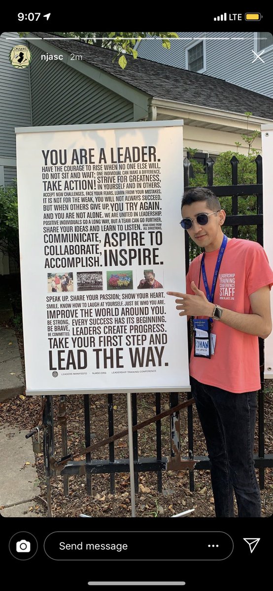 HSNBlueHole's tweet photo. 5 HSN student leaders, along with State Officer Rohan Patel, are currently at the 64th #LeadershipTrainingConference, at @TCNJ! They will spend the next 4 days #LevelingUp and expanding their leadership skills, to bring back to North stuco! @njasc https://t.co/4lzp40CGLH