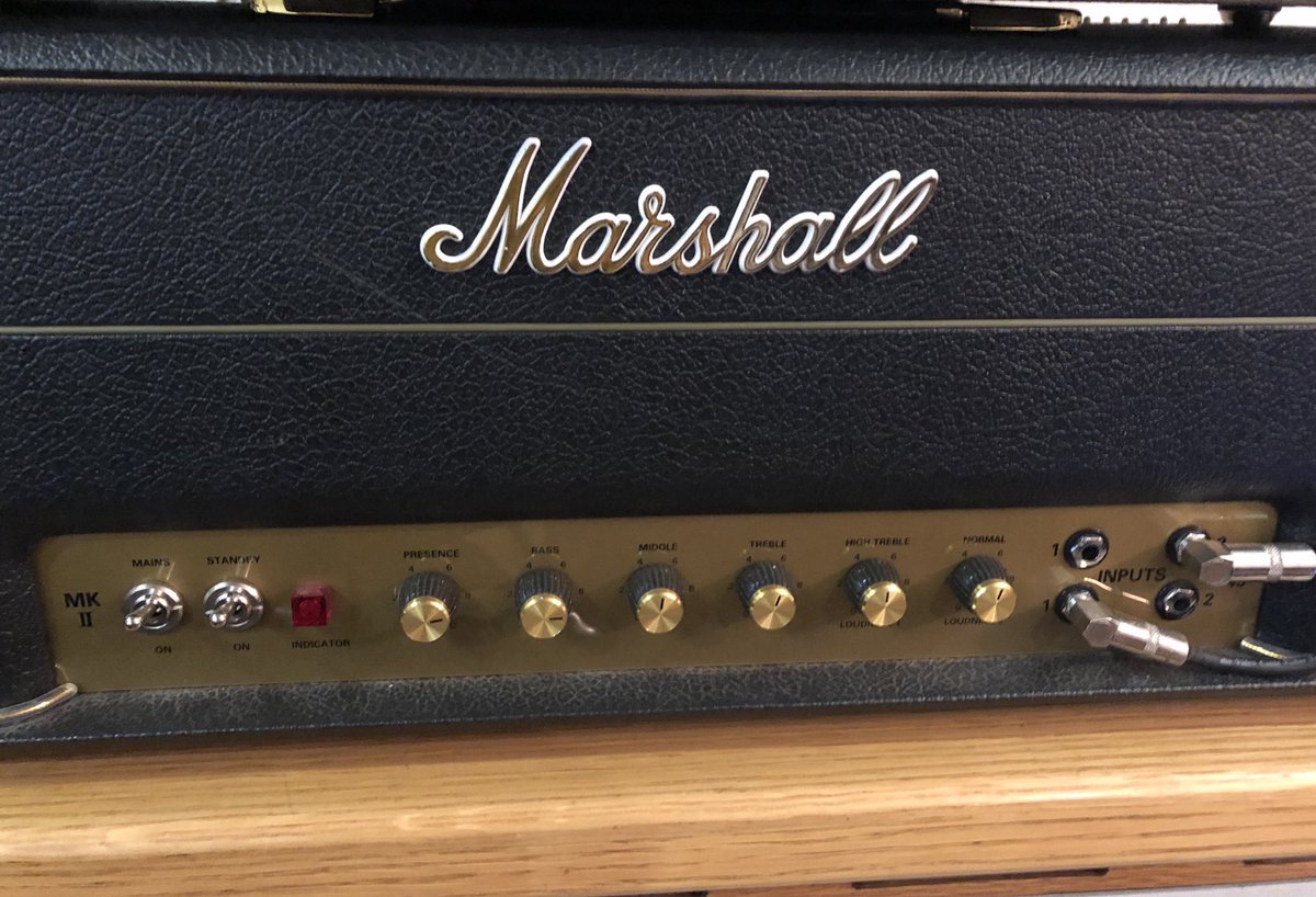 In the studio with <a href="/AustinGold_band/">Austin Gold</a> with <a href="/marshallamps/">Marshall Amps</a> What an amp.
