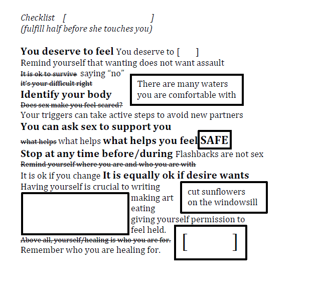 bloodintoink's tweet photo. There Is Strength in Our Stories: checklist – Arianne True https://t.co/Y7uSgRVihX https://t.co/x3LaaIST4J