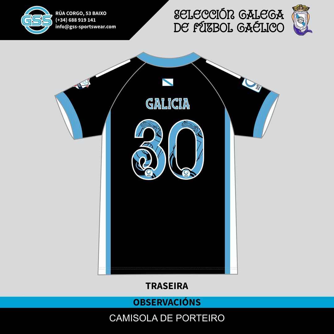 GSS_Ireland's tweet photo. Galicia goalkeeper jersey. Only the best for the best! #GSS #OnlyTheBestForTheBest #Galicia #GaélicoGalego #GAA #LGFA #IberianFederationOfGaelicGames #GaelicFootball #FútbolGaélico #Goalkeeper #Gk #Jersey https://t.co/aXT4ofpdkS
