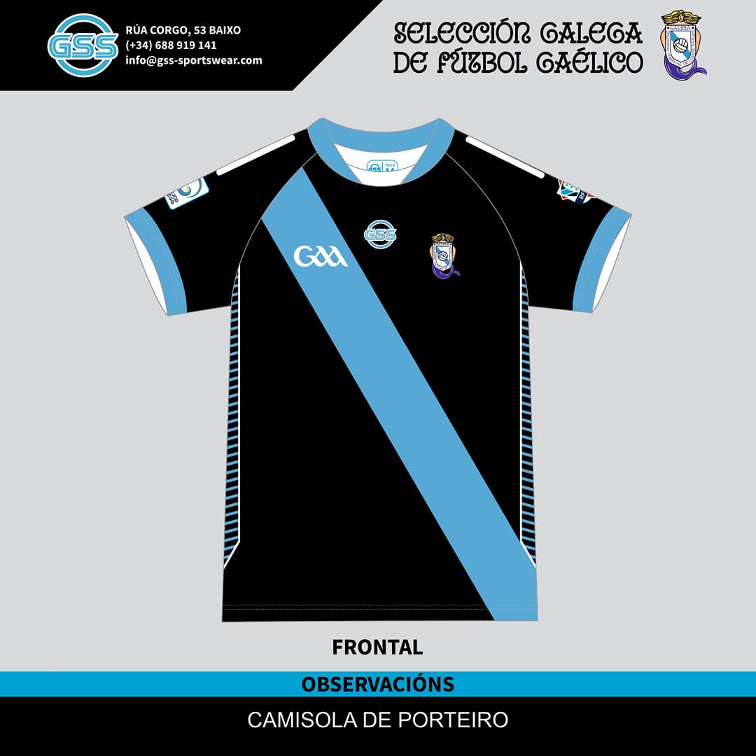 GSS_UK1's tweet photo. Galicia goalkeeper jersey. Only the best for the best! #GSS #OnlyTheBestForTheBest #Galicia #GaélicoGalego #GAA #LGFA #IberianFederationOfGaelicGames #GaelicFootball #FútbolGaélico #Goalkeeper #Gk #Jersey https://t.co/4ujt3Xwmzi