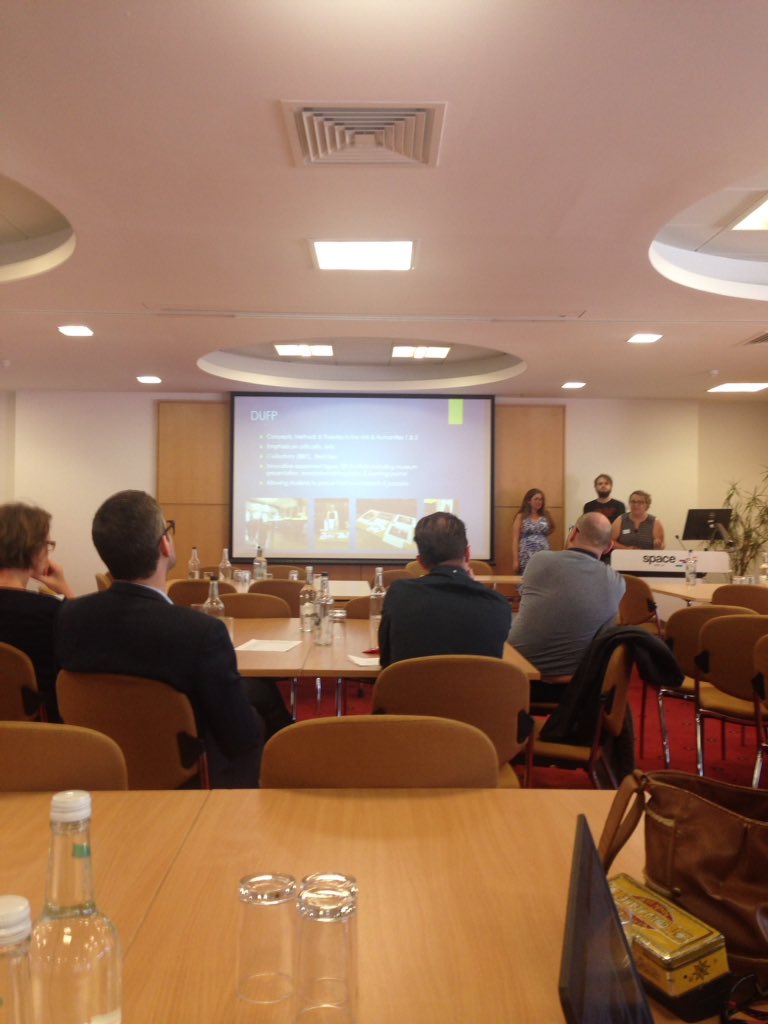 HHardege's tweet photo. Students are creating their own "Mini Museum" reflecting their own interest in an interdisciplinary module. Presented by Alyson McManus et al. #FYNAC19 @foundationyear1 https://t.co/dE0IbtPjgW
