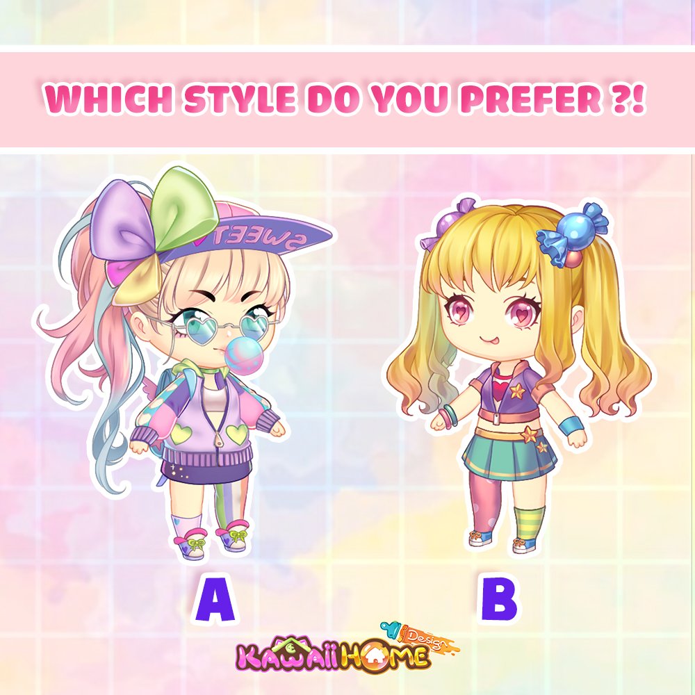 kawaii_home's tweet photo. Two new fashion styles are about to "appear" at Kawaii Home Design. ๐คฉ
Ai-chan likes both, how about you ? ๐
#KawaiiHomeDesign #SugaStudio #KHD #MobileGames #KawaiiHome #DIY #Selfinterior #friend #chibi #sweet https://t.co/SmqgdhQU9W