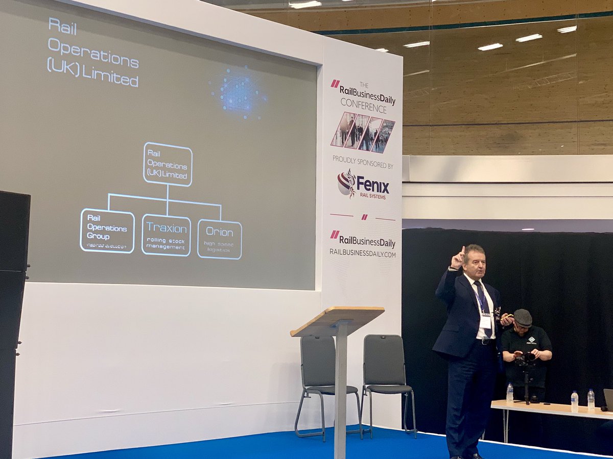 MarketingDerby's tweet photo. Interesting presentation from Derby based @RailOpsGroup Great to hear about how they are disrupting the industry #rsnevents https://t.co/TSHNPl4uIQ