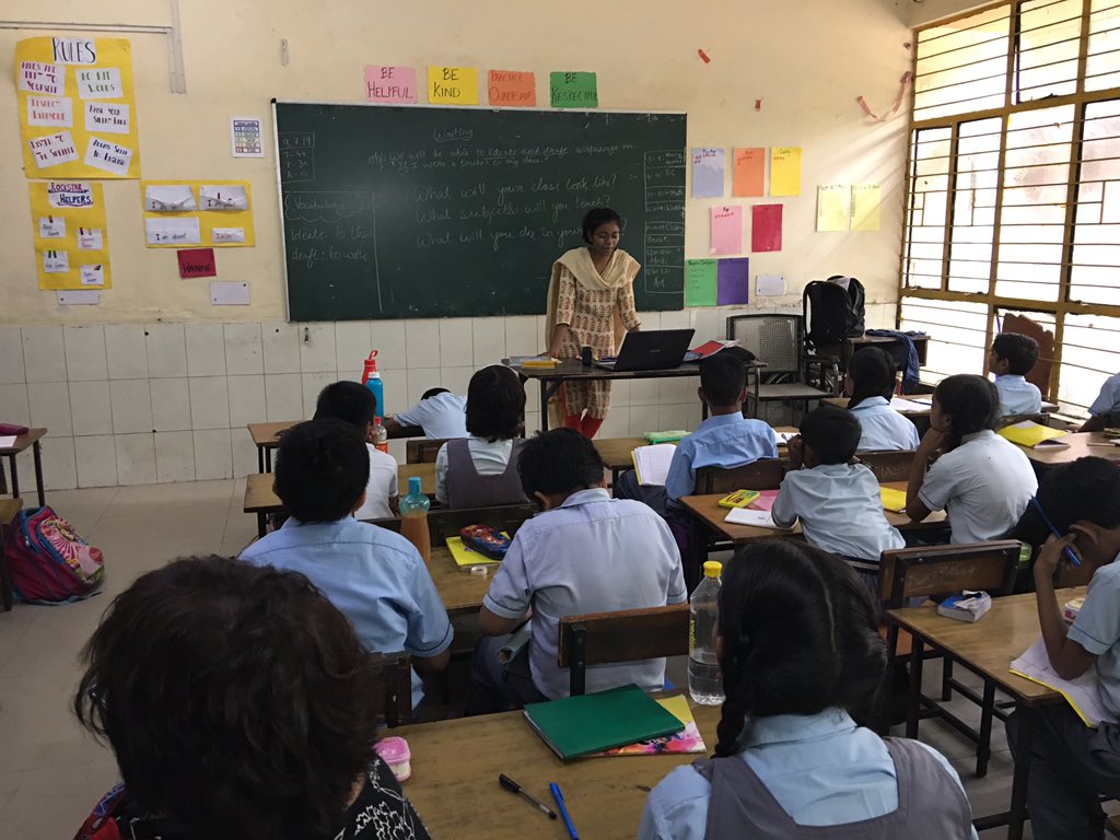 TESOLoz's tweet photo. @TeachForIndia ‘met d wonderful @sharonkachhap , Anshu &amp; others this week during our visit @ Navyug School,Moti Bagh. These fellows are doing a remarkable job providing a safe &amp; nurturing environment for their Ss &amp; under such challenging circumstances. ‘An incredible group of people #iroundsnsw https://t.co/xAiWGMXnOs