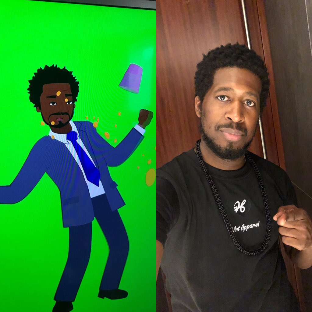 originalhartman's tweet photo. What do you think of cartoon me?
Thank you @CBeebiesHQ and #appletreehouse for this. Of you haven’t seen my episode it still on iplayer #grandfinale https://t.co/1w7QAJ4XTK