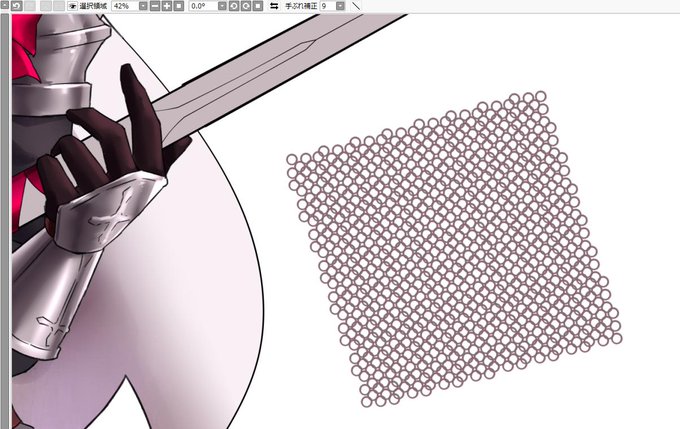 気分は鎖帷子職人(一つの円からコピー) 