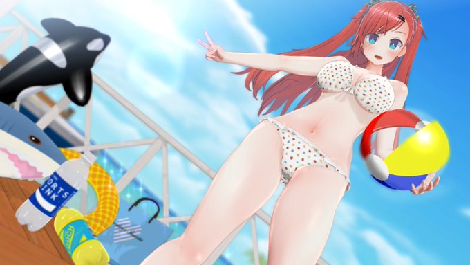 海!⛵️🌊☀️
#COM3D2 