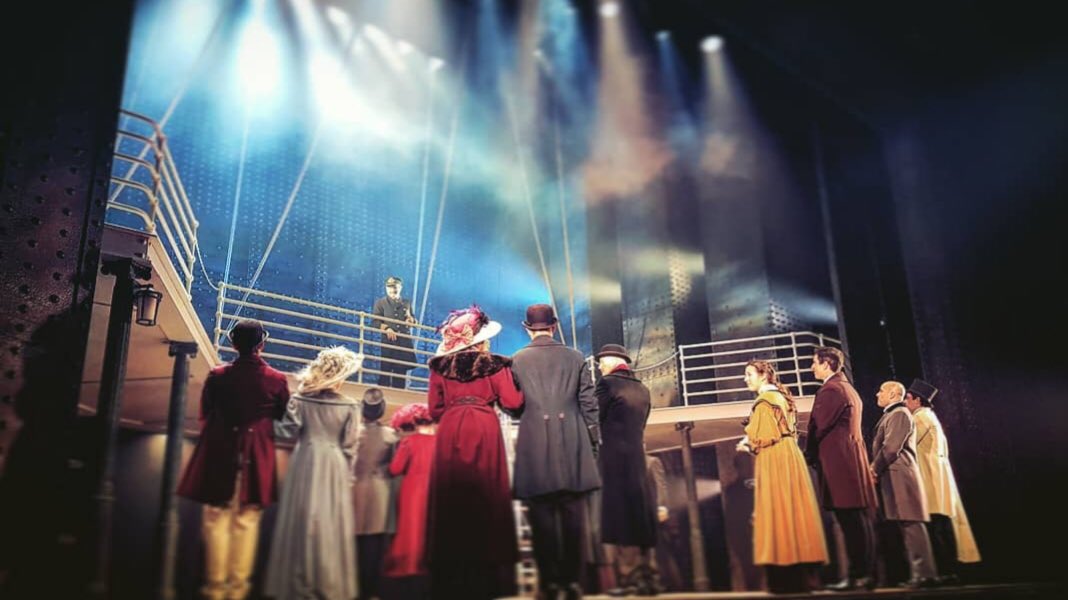 ShaneMcDaidEire's tweet photo. Time to get this beautiful show underway one more time! My fourth sailing - back with some old friends and beginning with new ones. Very excited and proud of this production!
@TitanicOnTour 
#SailOn #TitanicTheMusical #WorldTour #TourLife https://t.co/AG7DLVUJ6b