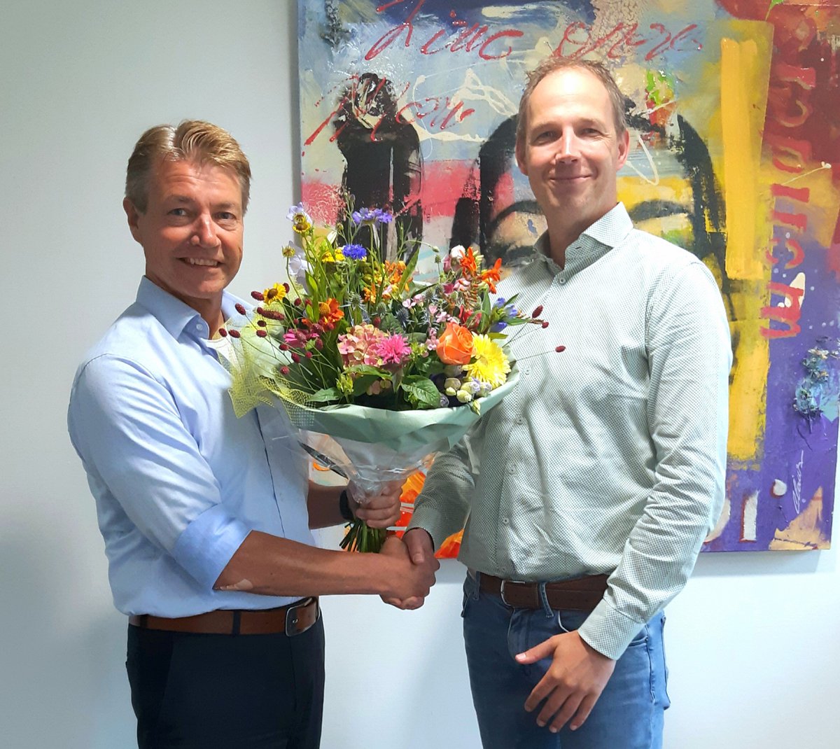 🎉 Johan is 5 jaar in dienst bij Itass. Proficiat!