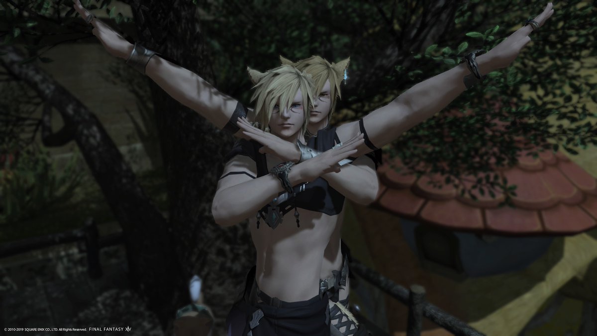 BunnyBlogs's tweet photo. That one time Chou restyled his hair and the universe expoloded. #FFXIV #Alibe #Chou https://t.co/RQ6Z1Q7GsU