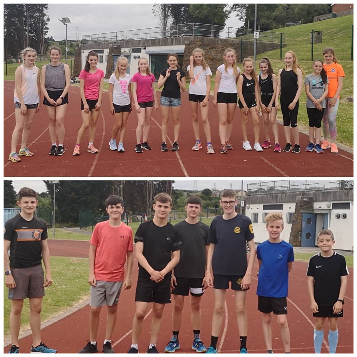 BGAC girls vs boys hill sprint training. Wonder who won? 😁