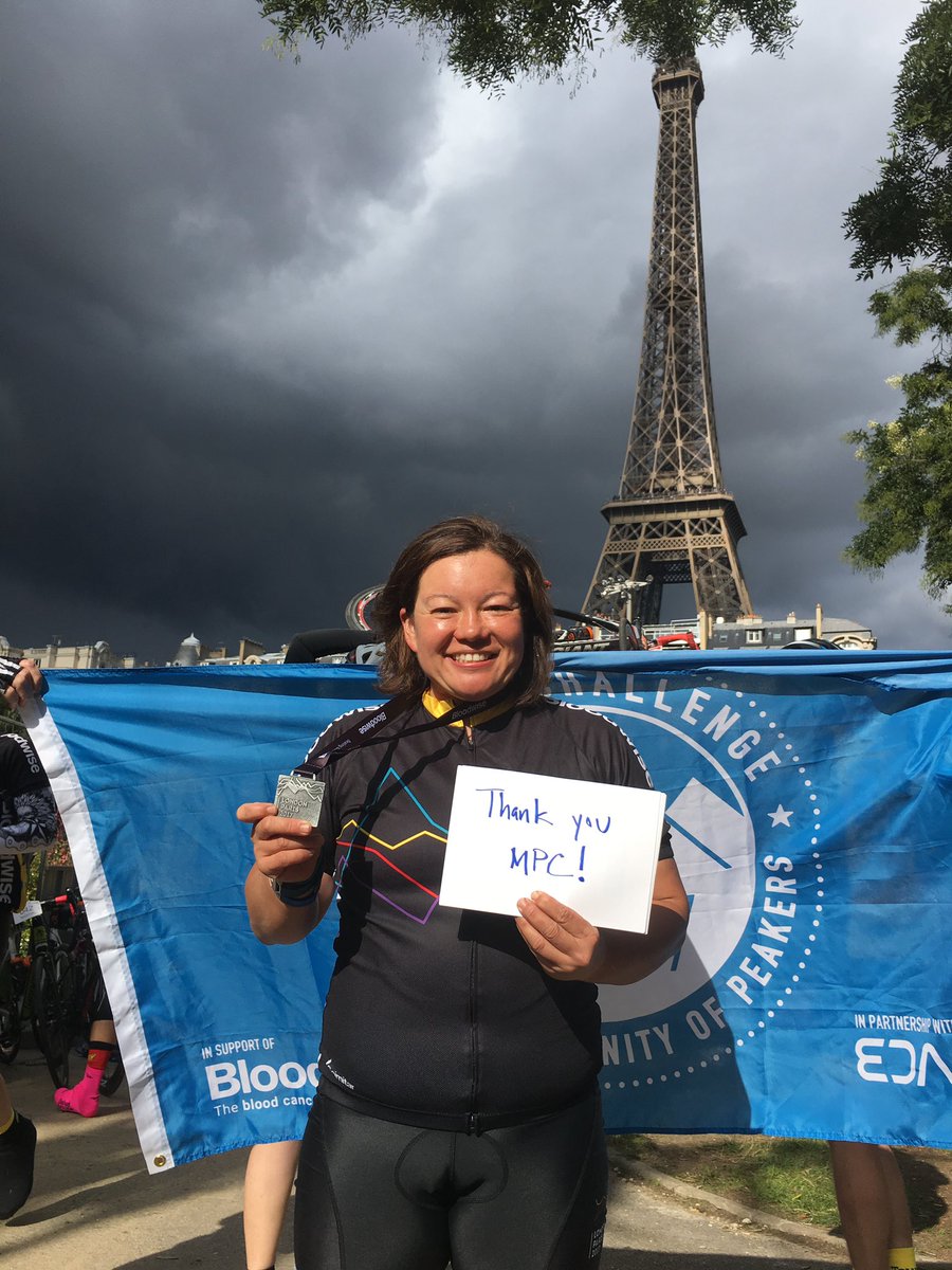 KimMkcla's tweet photo. @SamHeughan Today is my birthday 🎂! Thanks for creating MPC! #mpc2016 lost 50lbs #mpc2017 Bloodwise London2Paris bike ride #mpc2018 breast cancer #mpc2019 Going to do the Bloodwise London2Paris bike ride again! (Photo from 2017.  I am still thankful.) https://t.co/4kdLmaUi3D