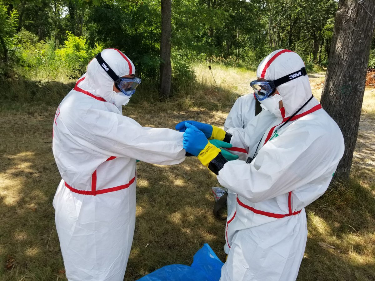 IAEANS's tweet image. EXERCISE! At the training for first responders to #radiological emergencies in #Traiskirchen, #Austria, participants spent today responding to a simulated transport accident. #firstresponse #training #emergencyresponse