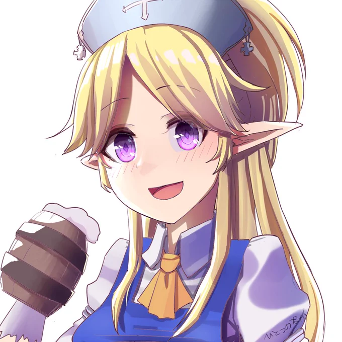 ユカリさんを描きました。 