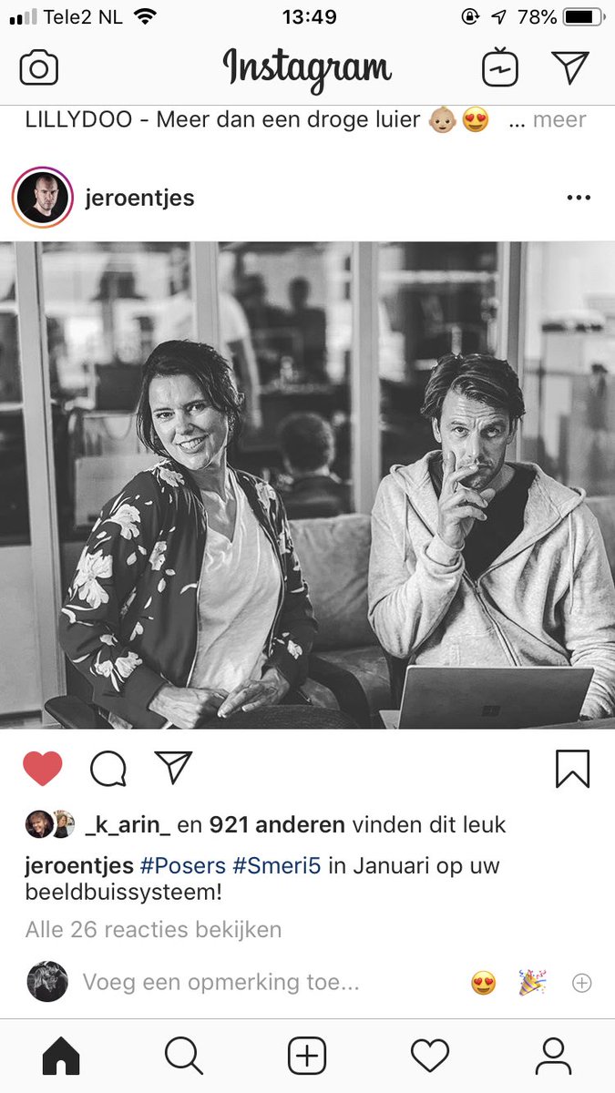 smerisfans's tweet photo. NIEUWS ; @eenjurk deelt net op zijn Instagram dat #smeris seizoen 5 vanaf januari te zien is op tv. Wie kan er ook niet wachten? 🙋🏼‍♀️ https://t.co/AK0TZzgtF0