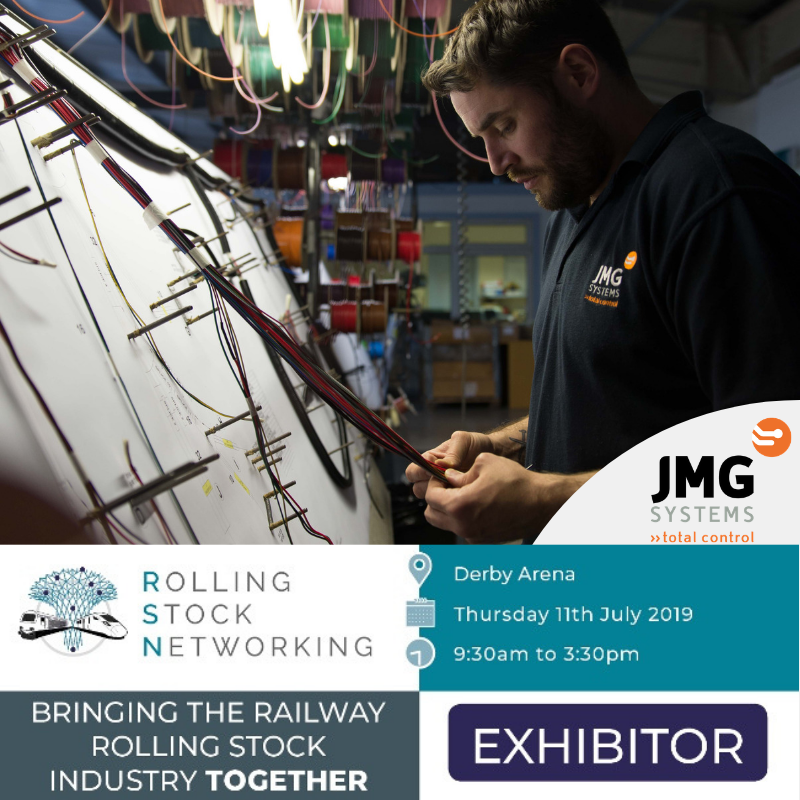 <a href="/JMGSystemsLtd/">JMG Systems Ltd</a> are excited to promote Electrical Control and Telemetry Systems at <a href="/RSNevents/">RSN Events</a> Rolling Stock Networking Derby today, visit us at Stand K2 #control #systems #telemetry