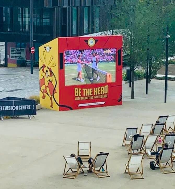 Jason Furlano (@jasonfurlano) on Twitter photo Awesome work from our <a href="/wearemiq/">MiQ Digital</a> London team on this activation screen outside of <a href="/PublicisGroupe/">Publicis Groupe</a> offices! #summerofsport #DigitalMarketing #marketingintelligence Awesome work from our <a href="/wearemiq/">MiQ Digital</a> London team on this activation screen outside of <a href="/PublicisGroupe/">Publicis Groupe</a> offices! #summerofsport #DigitalMarketing #marketingintelligence