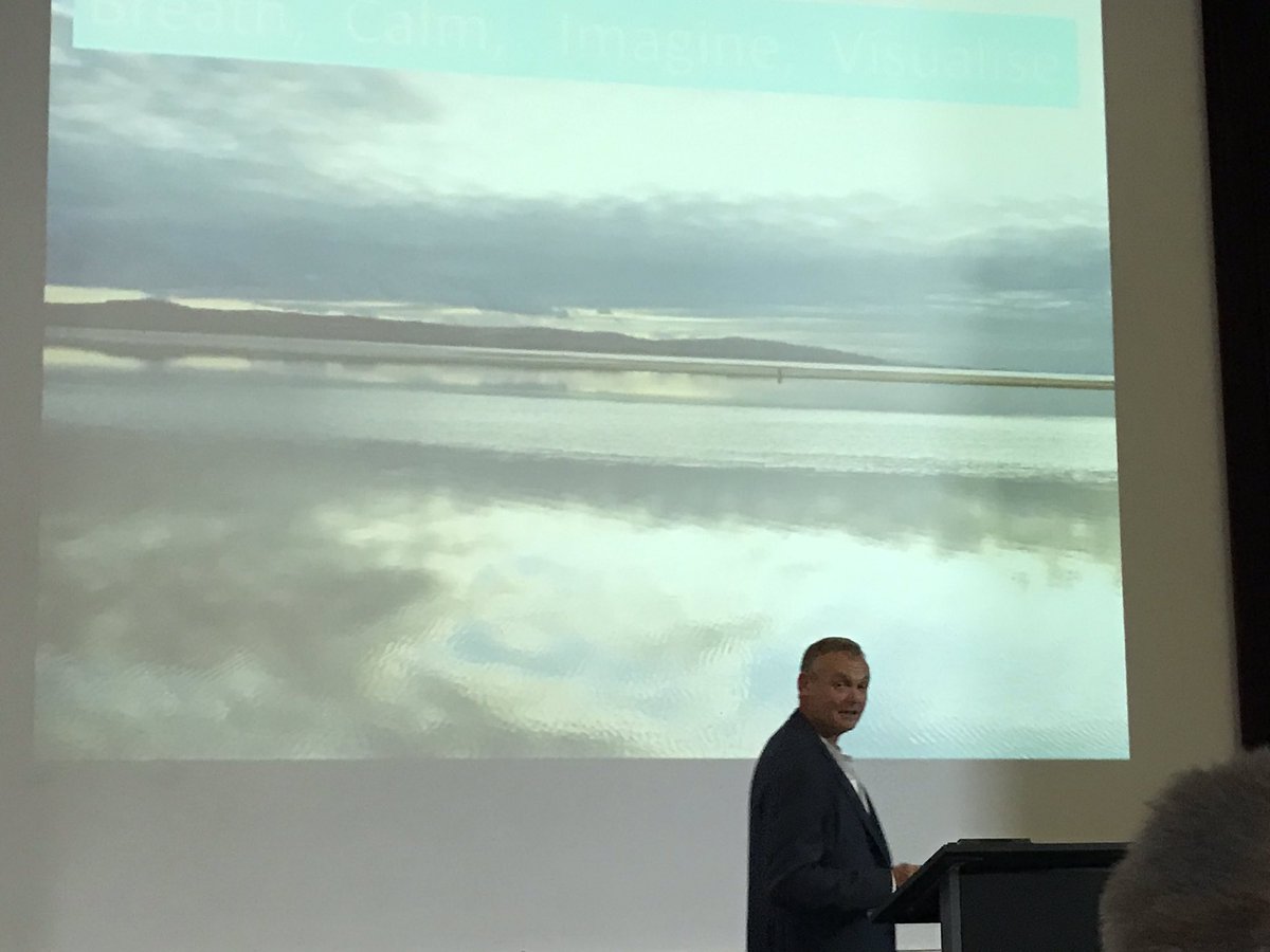 carokenyon's tweet photo. And breathe...Alan Jemmett shows how the natural environment lowers stress and increases creativity #wellbeingLCR @yoe2019lcr @PublicHealthAH @innovationnwc https://t.co/v7nCGRZHsO