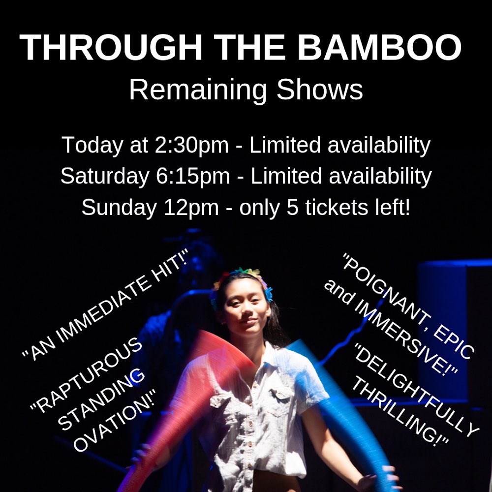 ThroughBamboo's tweet photo. If you haven’t bought your tickets to the show yet &amp; you’ve been planning to, we highly suggest you buy in advance as tickets are selling fast 
Don’t be sad you missed us. Be happy you planned in advance. We would love to see you there!  
Buy tickets: https://t.co/pEQfkfRSsf https://t.co/HmJu7RuTIh