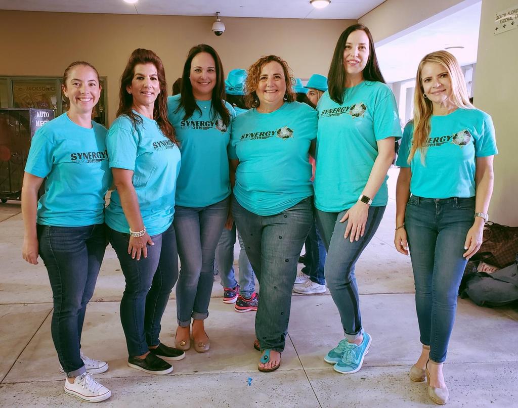 KendaleElem's tweet photo. KES ready for day 2 of Synergy!!! #srothreepeat @synergymdcps https://t.co/Dm0Mi2QdUL