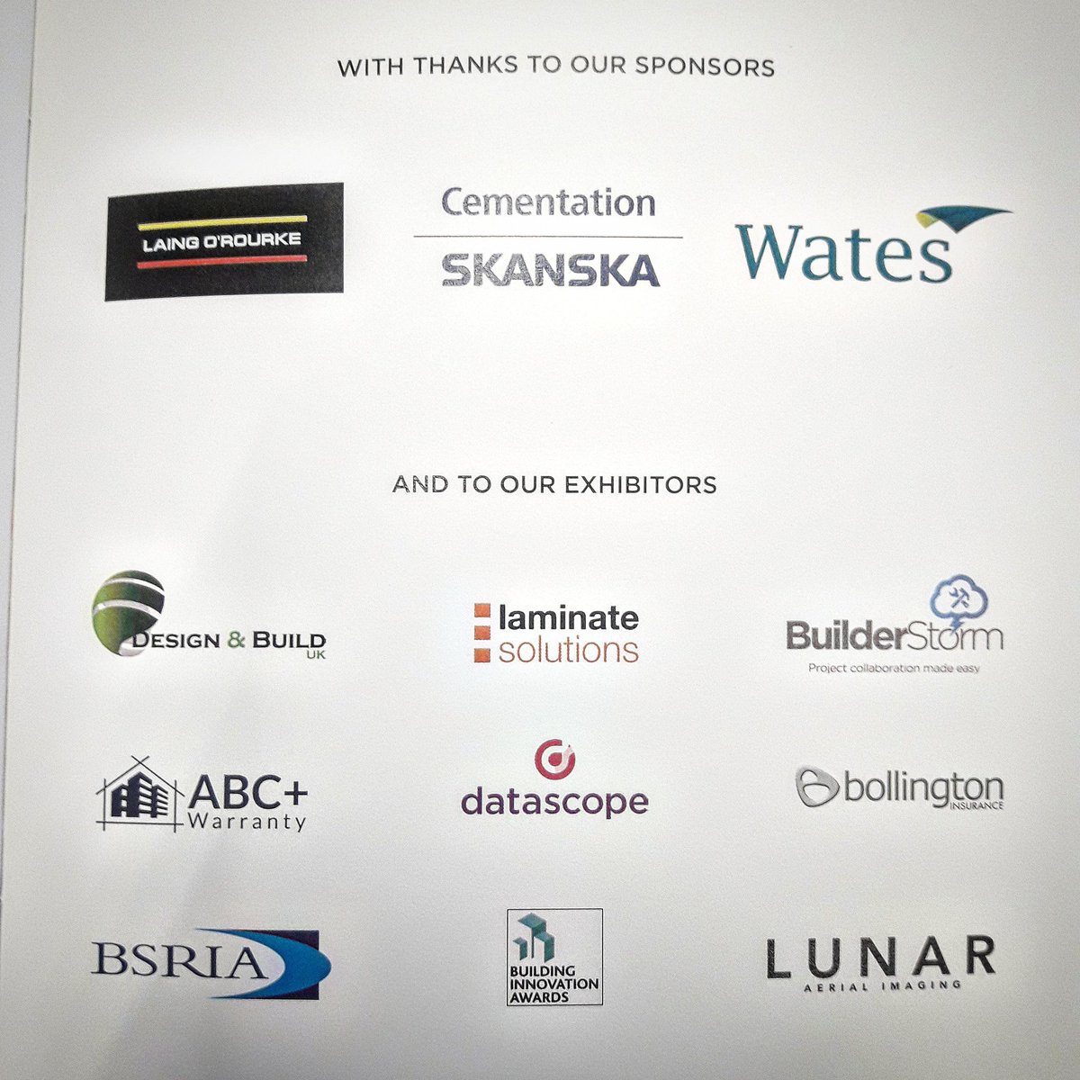 LsSurfaceRepair's tweet photo. Great day so far at the #construct2019, with @laingorourke  and #wates #repairs #networkingevent #networking #gmcc #northwestconstruction #manchester #sitesnagging https://t.co/hJDFZP3WRq