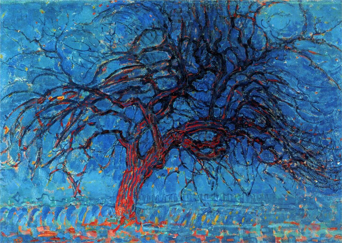 arteaIdia's tweet photo. "Avond Evening: The Red Tree" (1910), Piet Mondrain (EE.UU) - Postimpresionismo https://t.co/APKNtl6PjI