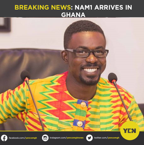 yencomgh's tweet photo. Breaking News: Nam1 lands in Ghana 🙌

 #NSMQ2019Finals https://t.co/IwqyWDNdBw
