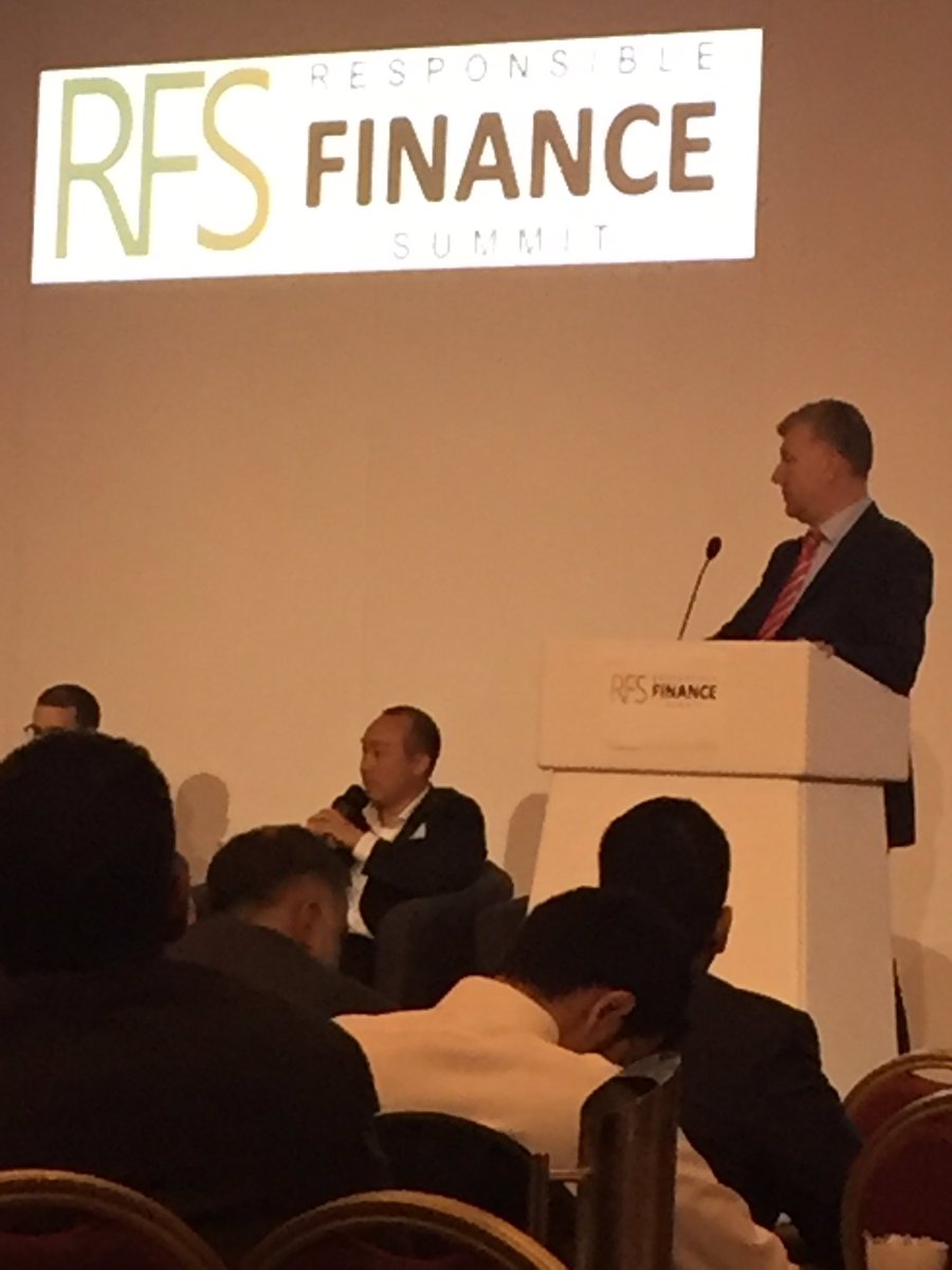 Our Director Scott Murray hosting the sustainable asset management panel. Getting views on how they invest to make a difference