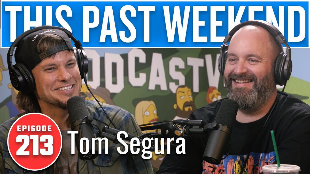 bjeaglefeather's tweet photo. The King... Tom Segura | This Past Weekend w/ Theo Von #213 https://t.co/1OrqplCRd9 Via @TheoVon https://t.co/FTldm7XYck