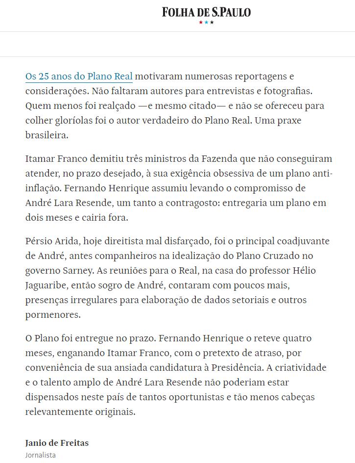 Pereira_Joca's tweet photo. Plano Real, obrigado Itamar e ALR! (nestas horas a gente percebe quão minúsculos são fhc, gustavo franco e cia, né?) #foiFHC https://t.co/ZOHR19z1Cb