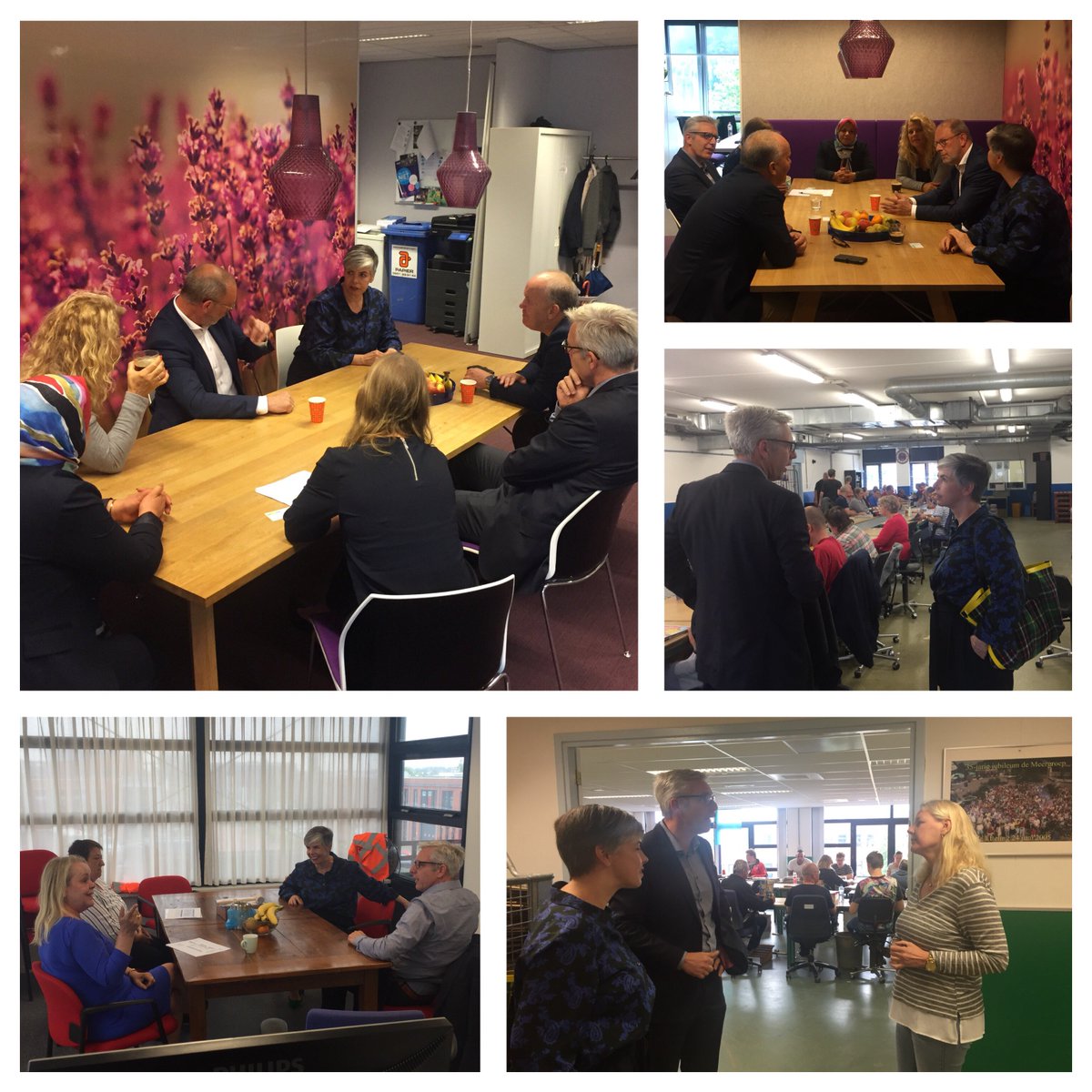 Vanmorgen kreeg IJmond Werkt! bezoek van Marieke van Dijk, onze bestuursvoorzitter en wethouder van Gemeente Heemskerk. Lees meer:
bit.ly/32jVySb