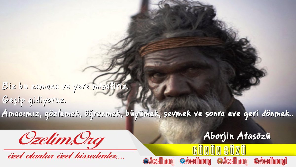 OzelimOrg's tweet photo. 06.07.2019 - #Cumartesi #AborjinAtaSözü
https://t.co/2n4S3W5aio https://t.co/FfOtPkInW2