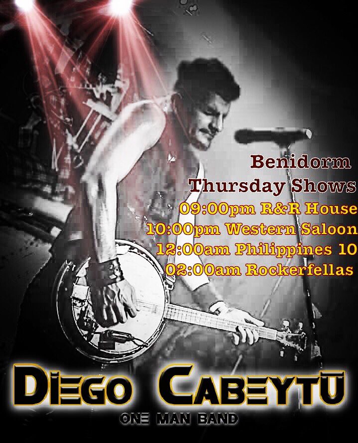 CabeytuBrothers's tweet photo. Hola Benidorm Lovers! Have great day x 
#rockandrollhousebenidorm #westernsaloonbenidorm #philippines10benidorm #rockerfellasbenidorm #onemanband #onemanbandbenidorm #diegocabeytú #diegocabeytu #benidorm #benidorm https://t.co/xAkjwfKaq8